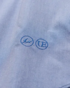 Uniform Experiment Giza Oxford B.D Shirt Navy><noscript><img width=