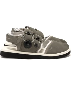 Suicoke Haku-Ab Gray/White>Men Footwear