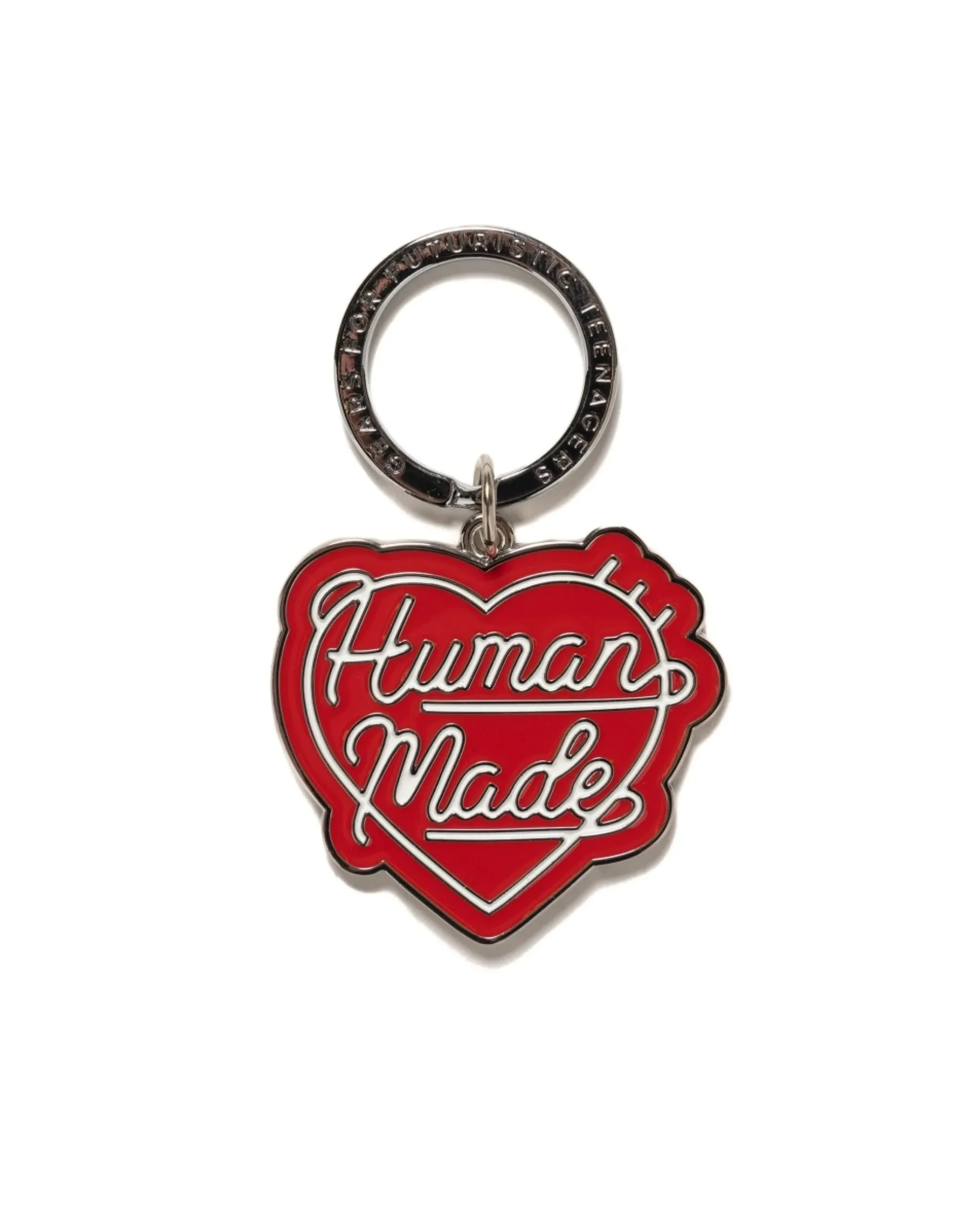Human Made Heart Keyring Red>Men Accessories