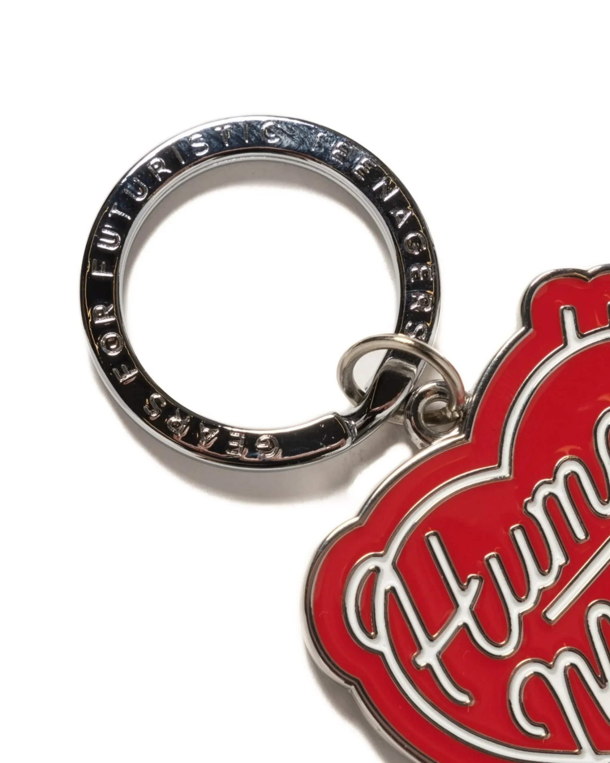 Human Made Heart Keyring Red>Men Accessories