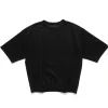 Sophnet. Hem Ribbed S/S Top Black>Men T-Shirts