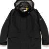 Moncler Genius Hyke Rhonestock Short Parka Black>Men Outerwear