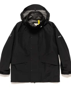 Moncler Genius Hyke Rhonestock Short Parka Black>Men Outerwear