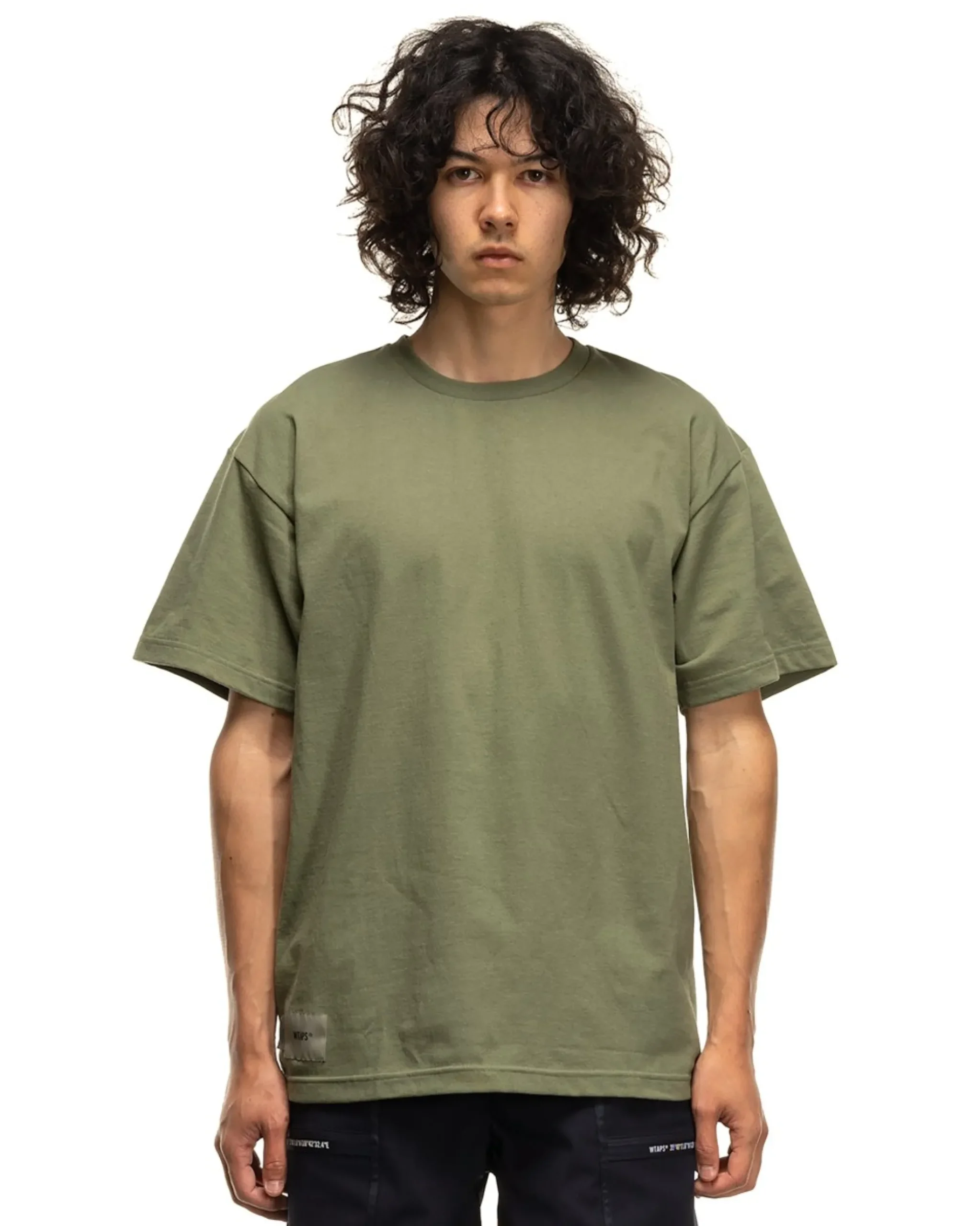 WTAPS Ingredients/Ss/Cotton Olive Drab>Men T-Shirts