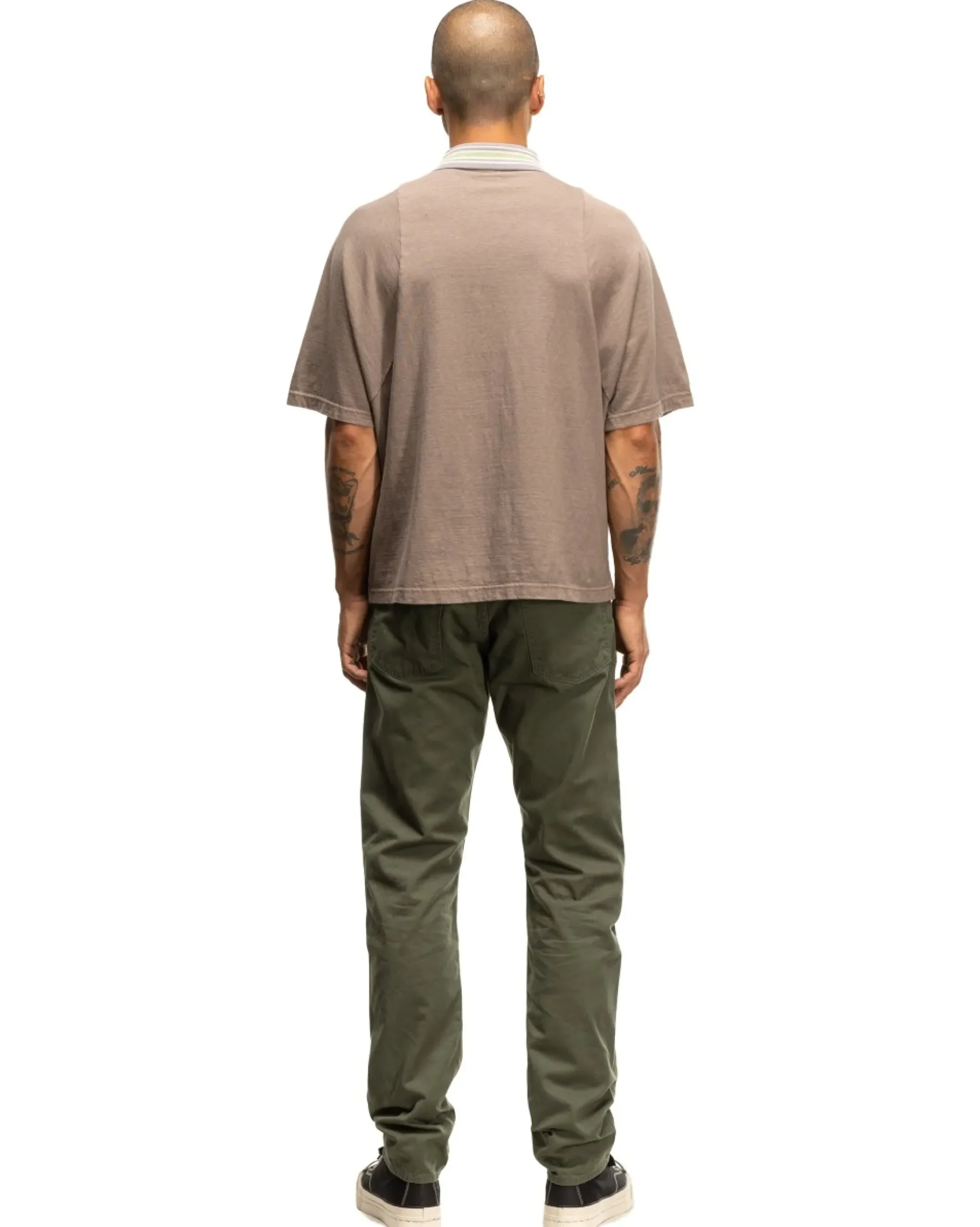 KAPITAL 18.5/ Jersey Kaze Polo Moca>Men Shirts