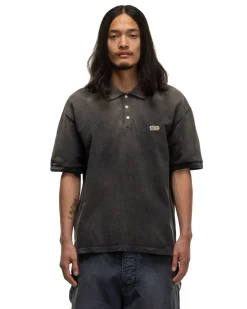 visvim Jumbo Weller S/S Dmgd Black><noscript><img width=