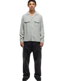 visvim Keesey Shirt L/S Grey>Men Shirts