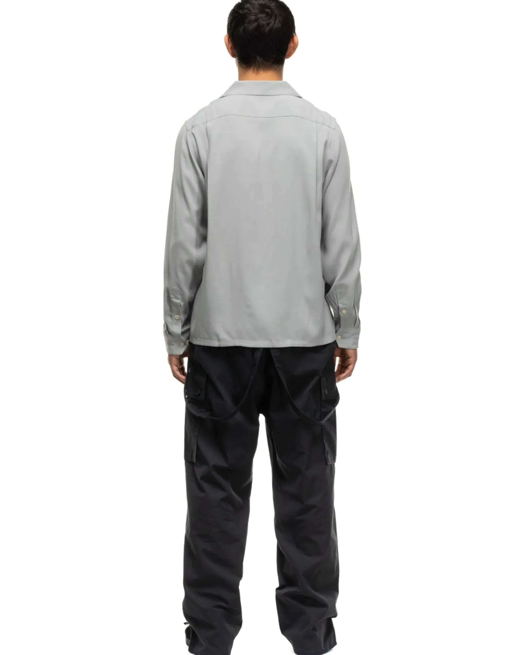 visvim Keesey Shirt L/S Grey>Men Shirts