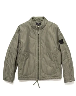 Stone Island Shadow Project 5L Mesh Insulated Stand Collar Jacket Mud>Men Outerwear
