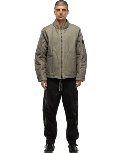 Stone Island Shadow Project 5L Mesh Insulated Stand Collar Jacket Mud>Men Outerwear
