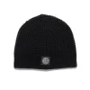 Stone Island Lambswool Beanie Black>Men Headwear
