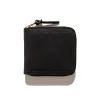 visvim Leather Bi-Fold Black>Men Accessories