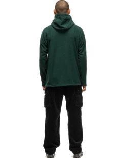 Engineered Garments Long Sleeve Hoody Polyester Waffle Forest><noscript><img width=