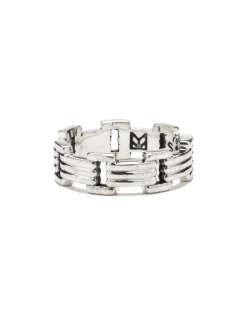 MAPLE Lui Link Ring Silver 925>Men Accessories