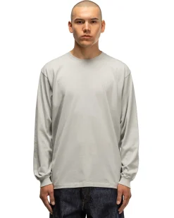 AURALEE Luster Plaiting L/S Tee Light Blue><noscript><img width=