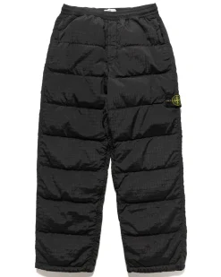 Stone Island Macro Ripstop Nylon Metal In Econyl Regenerated Nylon Down-Tc Pants Black>Men Bottoms