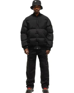 Stone Island Macro Ripstop Nylon Metal In Econyl Regenerated Nylon Down-Tc Jacket Black>Men Outerwear