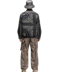 sacai Matte Taffeta Pants Taupe><noscript><img width=