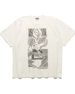 CAV EMPT Md Experience Device Big T White>Men T-Shirts