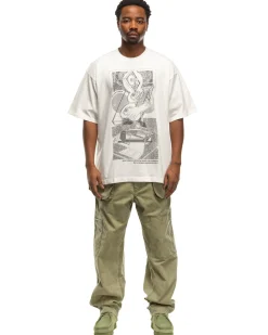 CAV EMPT Md Experience Device Big T White>Men T-Shirts