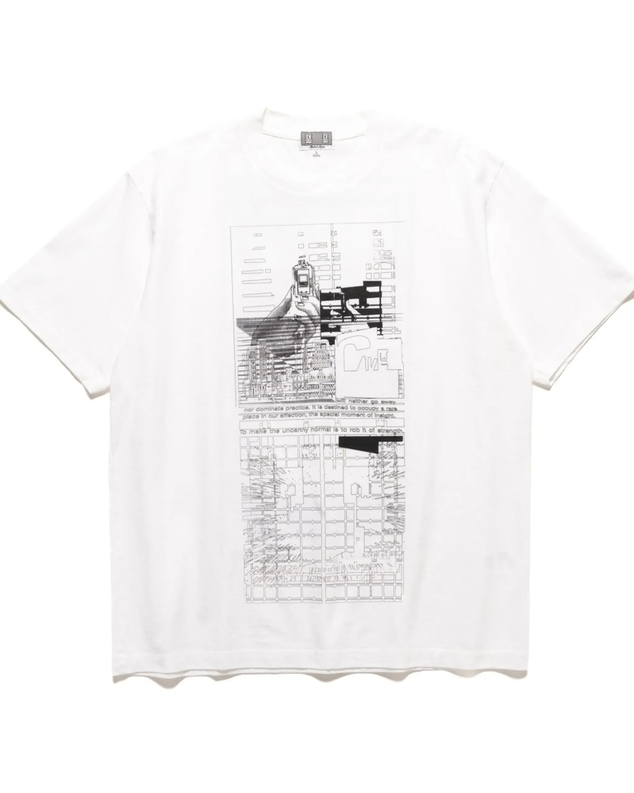 CAV EMPT Md Uncanny Normal T White>Men T-Shirts