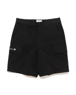 WTAPS Mils9601/Shorts/Nyco. Ripstop Black>Men Bottoms