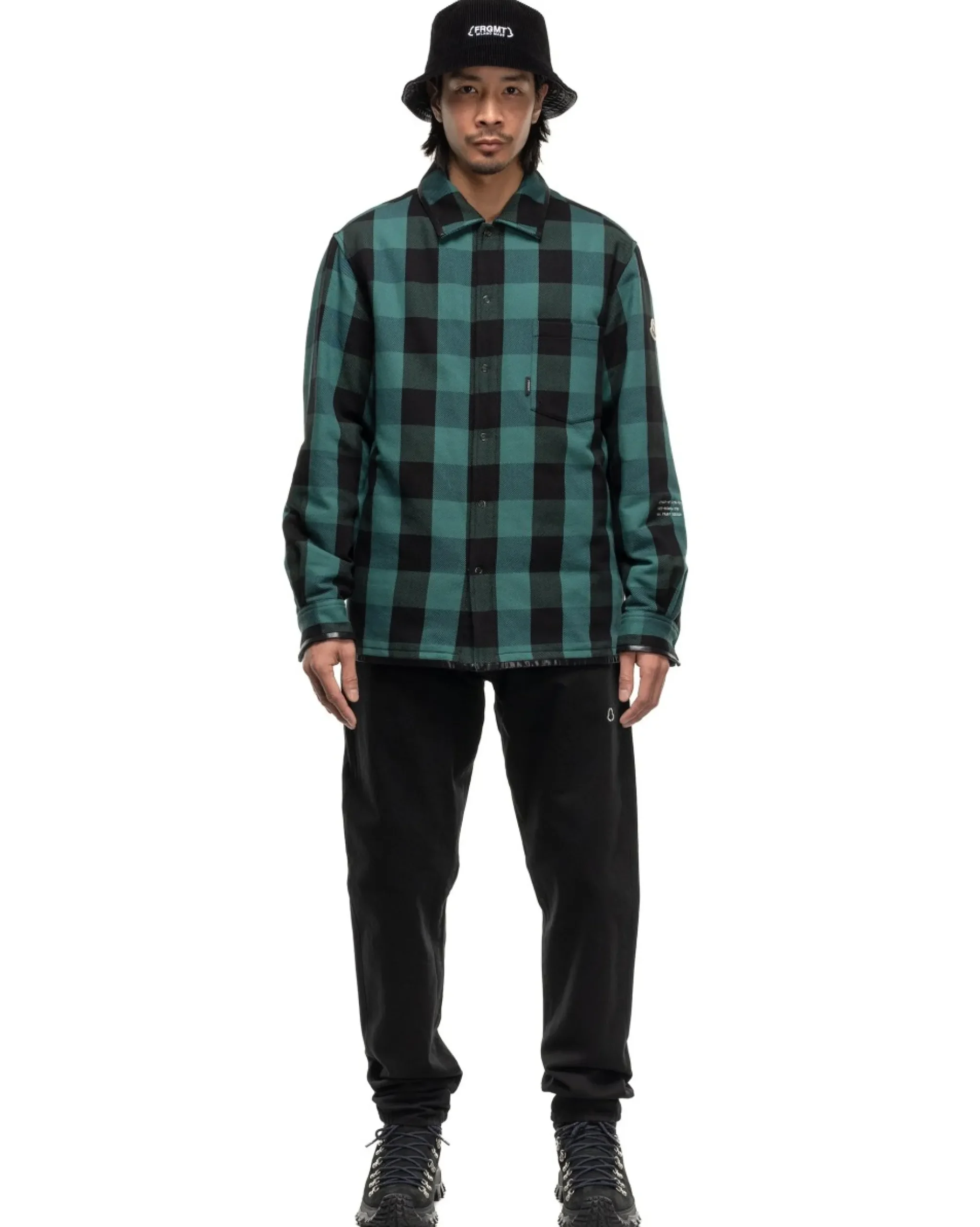 Moncler Genius 7 Moncler Frgmt Pantalone Black>Men Bottoms