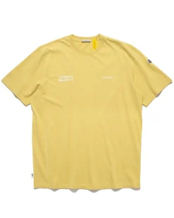 Moncler Genius 7 Moncler Ss T-Shirt Yellow>Men T-Shirts