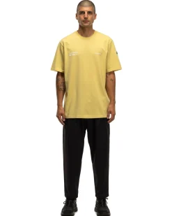 Moncler Genius 7 Moncler Ss T-Shirt Yellow>Men T-Shirts