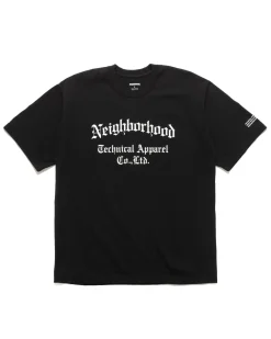 Neighborhood Nh 231 Spot . Tee Ss-3 Black X White>Men T-Shirts