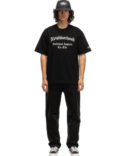 Neighborhood Nh 231 Spot . Tee Ss-3 Black X White>Men T-Shirts
