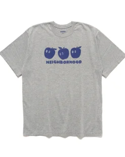 Neighborhood Nh . Tee Ss-19 Grey>Men T-Shirts