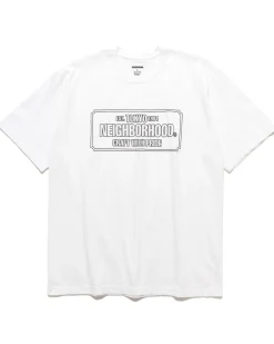 Neighborhood Nh . Tee Ss-1 White>Men T-Shirts