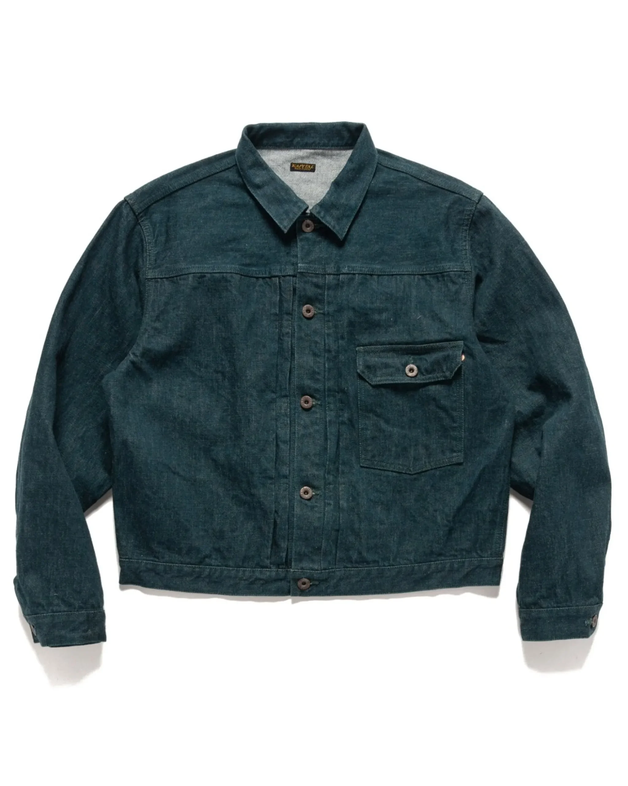 KAPITAL No.4 Plant Dyed Denim 1St Jkt No.4>Men Outerwear