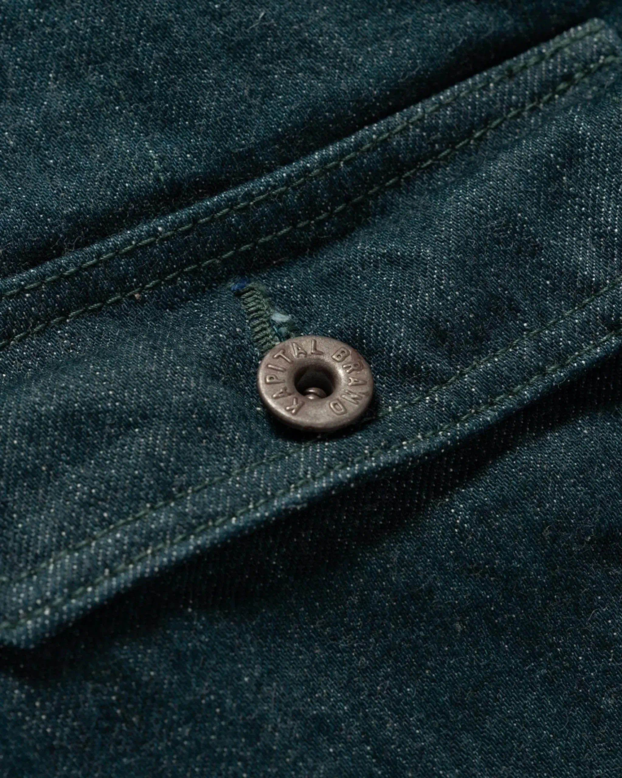 KAPITAL No.4 Plant Dyed Denim 1St Jkt No.4>Men Outerwear