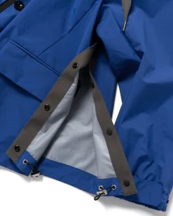 sacai Nylon Bonding Hooded Jacket Blue><noscript><img width=