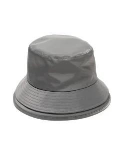 sacai Nylon Twill Double Brim Hat Gray>Men Headwear