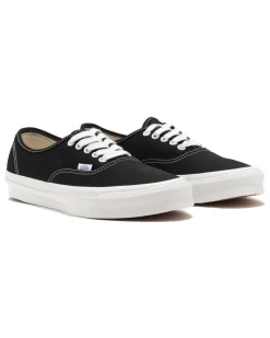 Vans Vault Og Authentic Lx (Canvas) Black/True White>Men Footwear