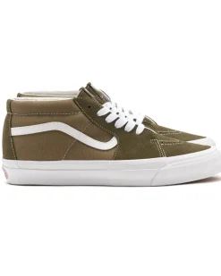 Vans Vault Og Sk8 Mid Lx Green/White>Men Footwear