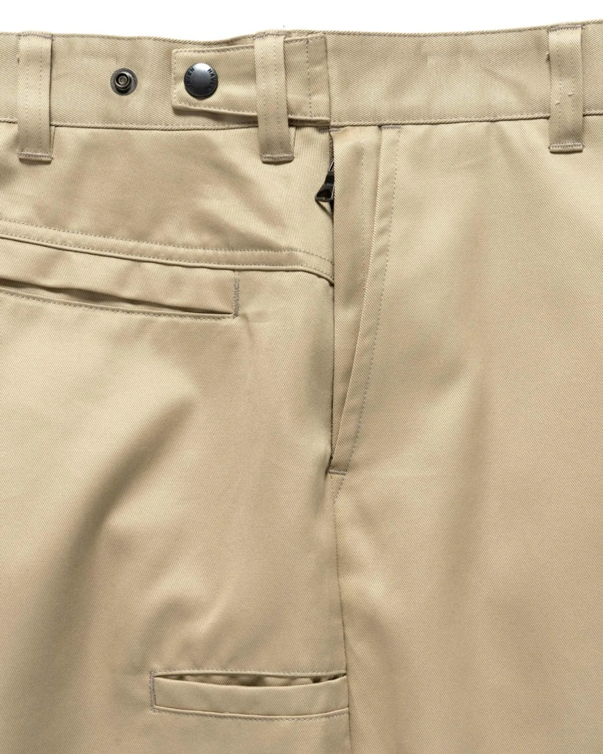 HAVEN Opus Pants-Giza Cotton Twill Khaki>Men Bottoms