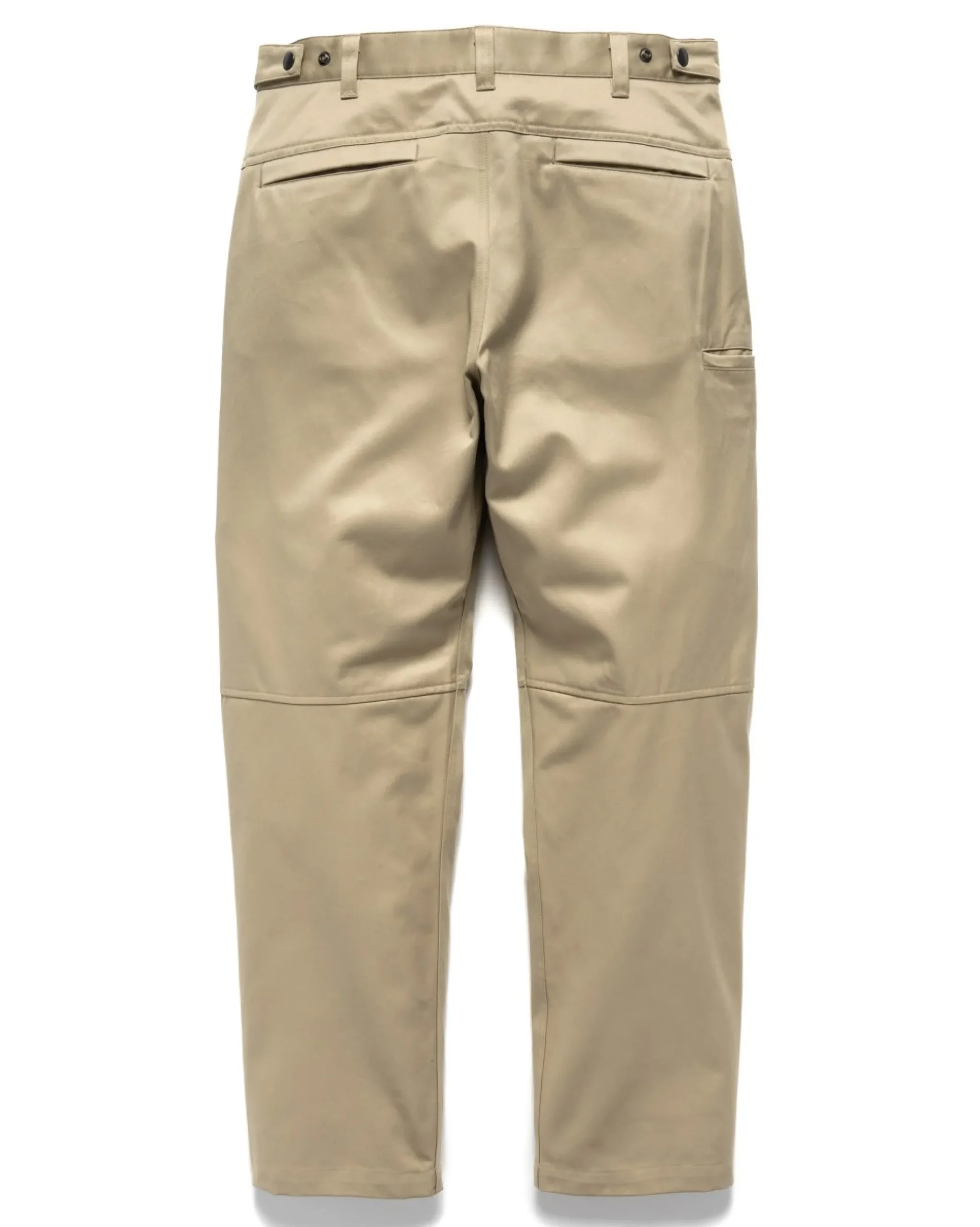 HAVEN Opus Pants-Giza Cotton Twill Khaki>Men Bottoms