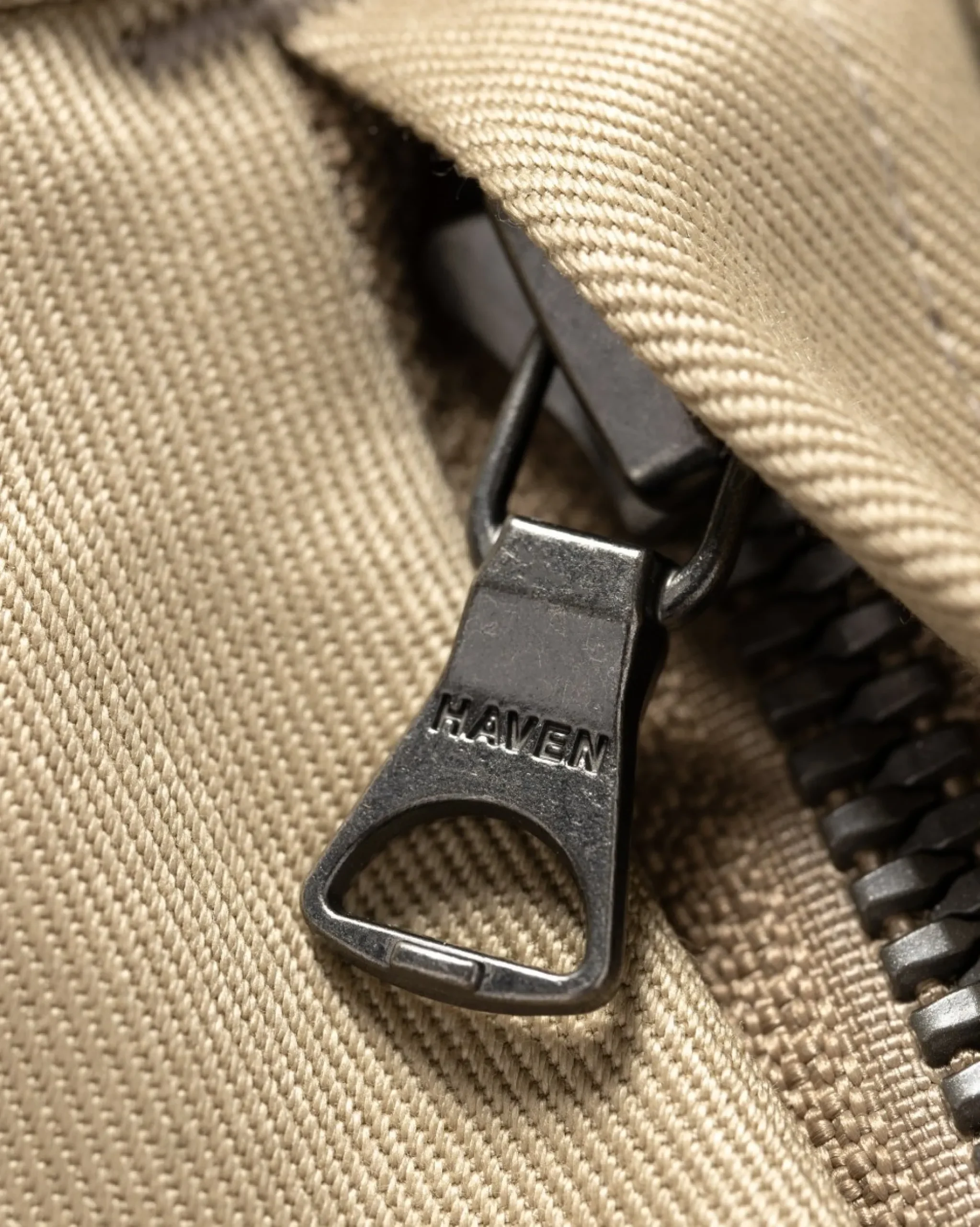 HAVEN Opus Pants-Giza Cotton Twill Khaki>Men Bottoms