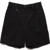 sacai Overdyed Shorts Dark Navy>Men Shorts