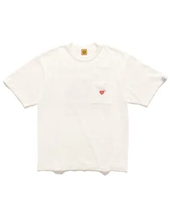 Human Made Pocket T-Shirt #2 White>Men T-Shirts