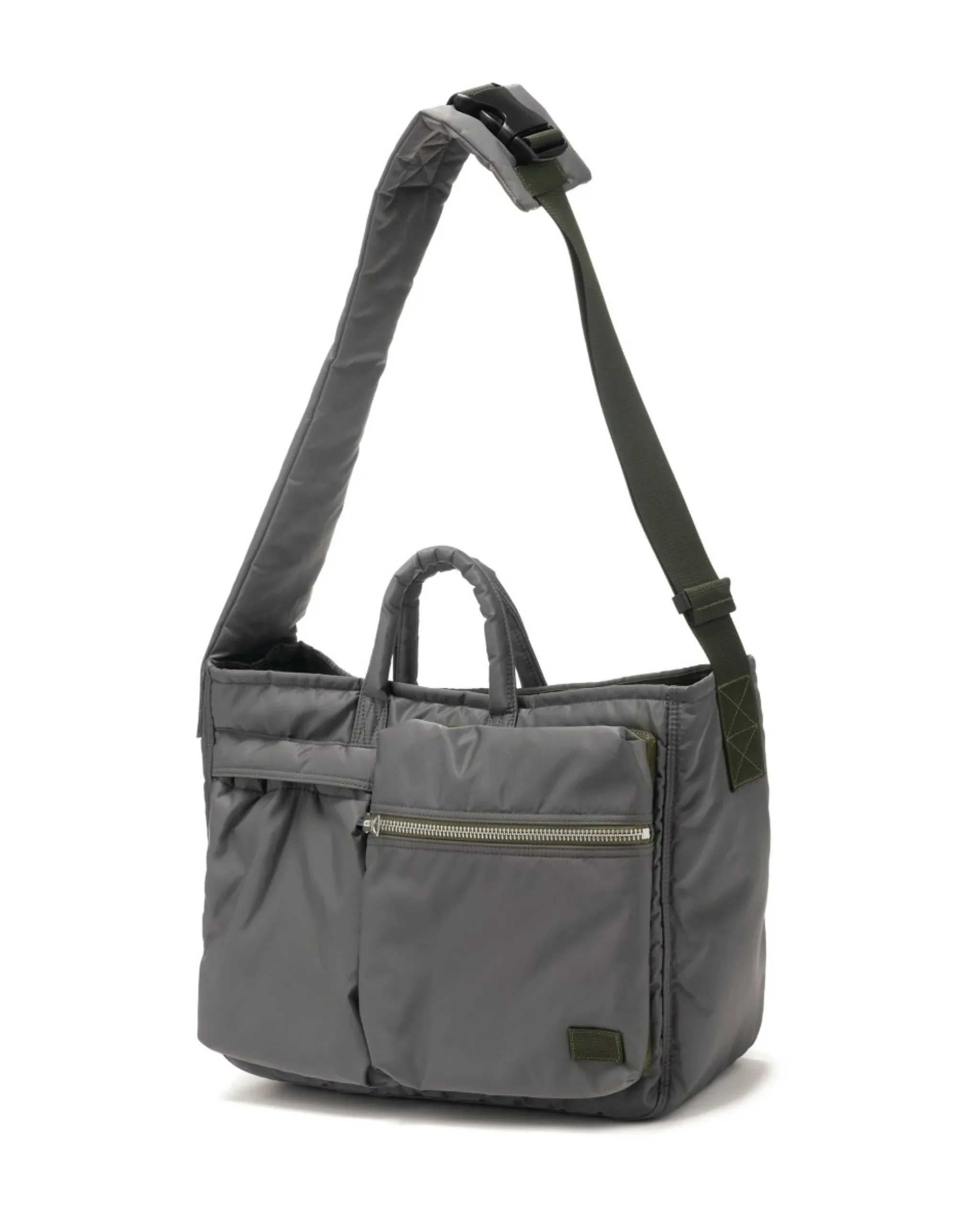 sacai Porter/Delivery Pocket Bag Grey X Khaki>Men Accessories