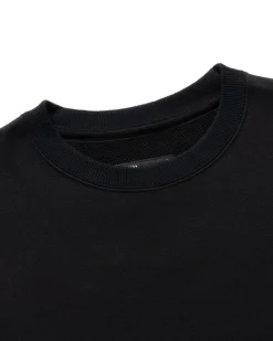 HAVEN Prime Crewneck-Suvin Cotton Terry Black><noscript><img width=