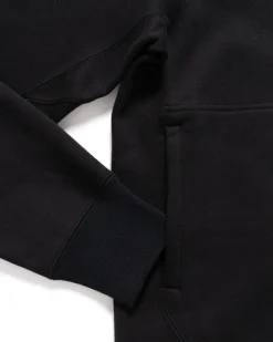 HAVEN Prime Crewneck-Suvin Cotton Terry Black><noscript><img width=