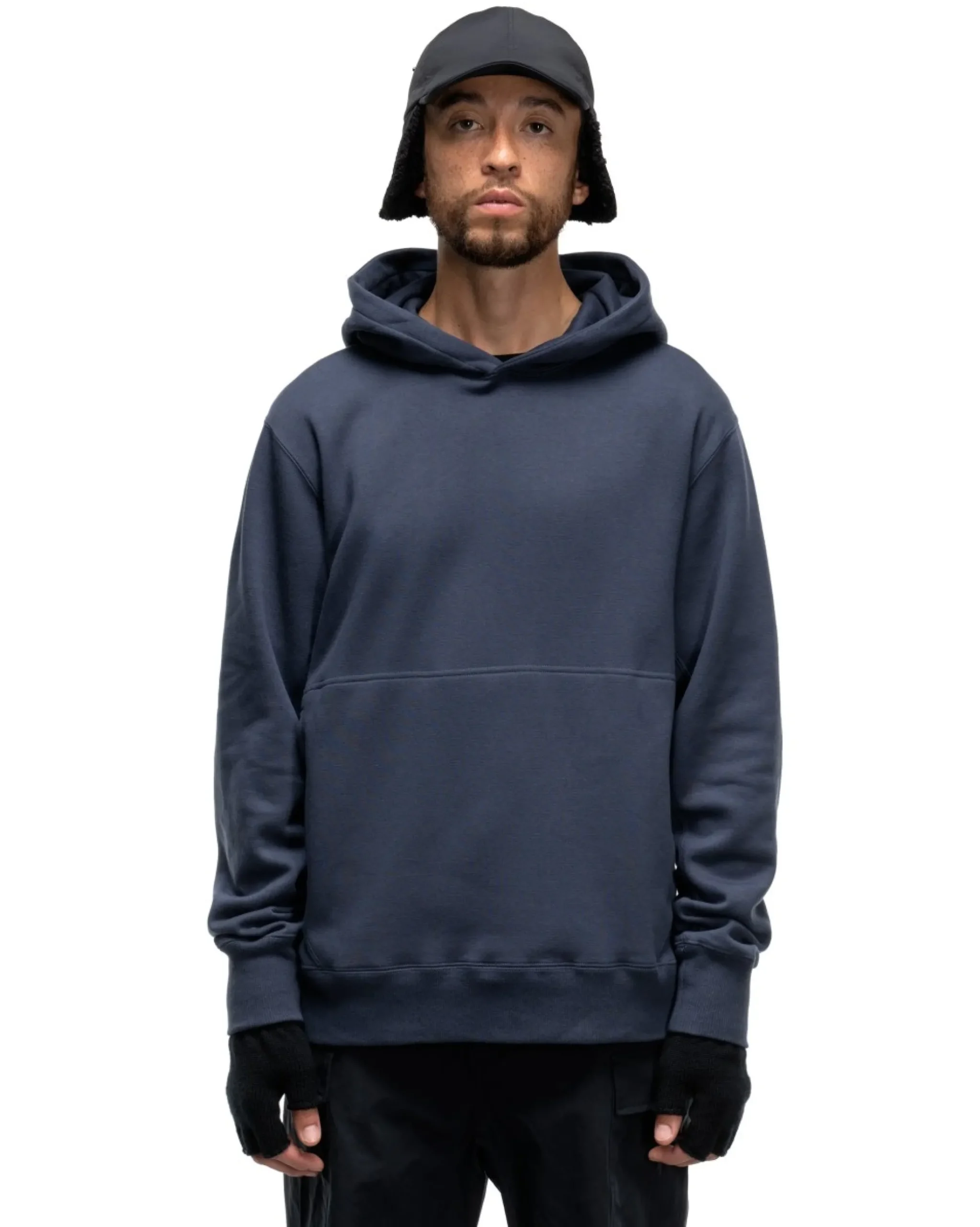 HAVEN Prime Pullover Hoodie-Suvin Cotton Terry Navy>Men Sweaters