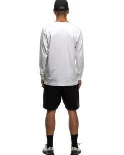 HAVEN Prime Standard Fit T-Shirt L/S-Suvin Cotton Jersey White><noscript><img width=