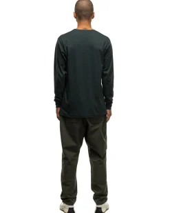 HAVEN Prime Standard Fit T-Shirt L/S-Suvin Cotton Jersey Spruce><noscript><img width=